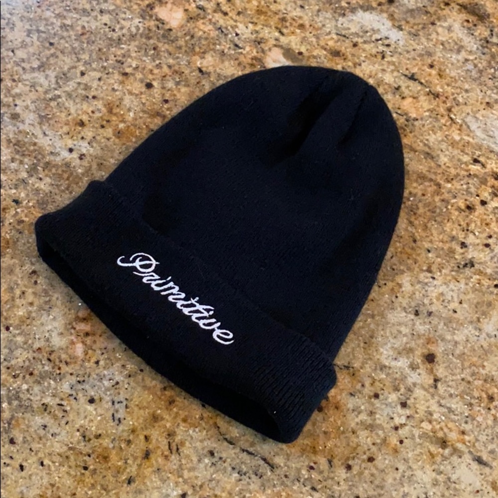 Primitive Black/White Beanie
